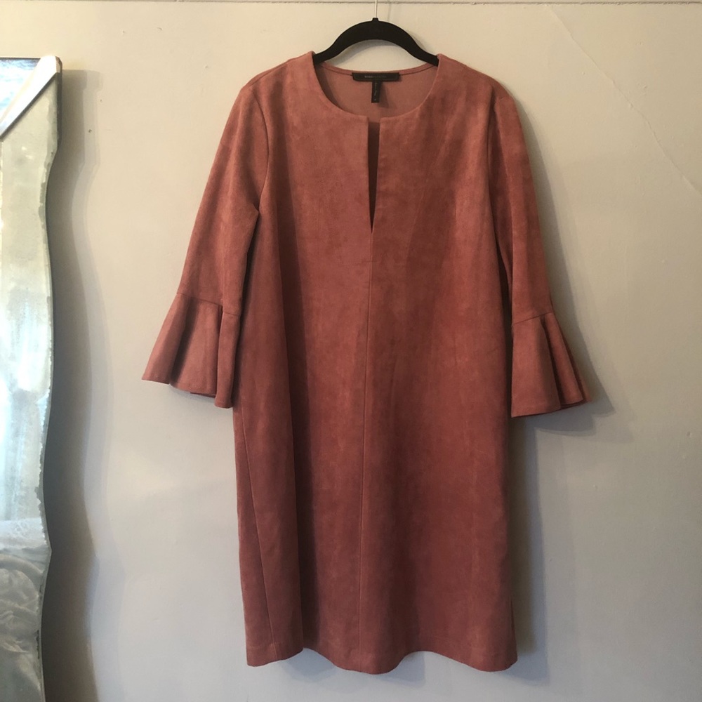 BCBGMaxAzria Faux Suede Dress/Tunic